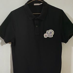 MONCLER- Logo Patch Short Sleeve